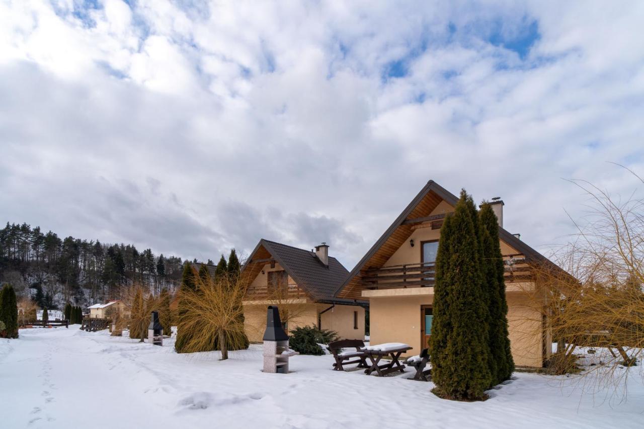 Caloroczne Domki W Bieszczadach "The Willows" Laczki Ngoại thất bức ảnh