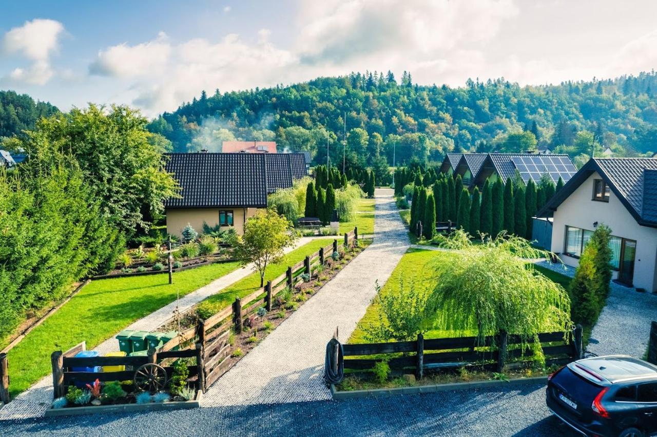 Caloroczne Domki W Bieszczadach "The Willows" Laczki Ngoại thất bức ảnh