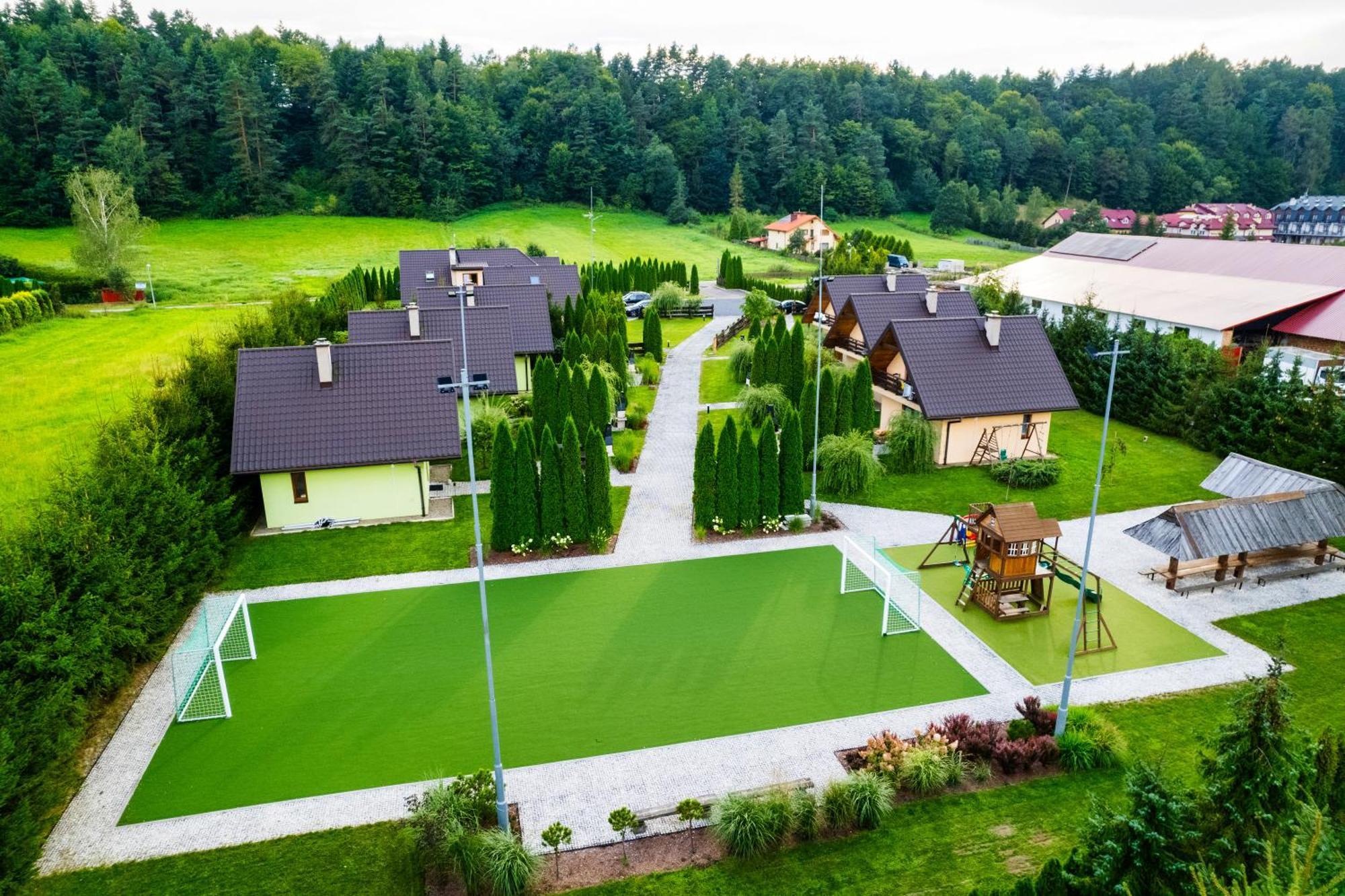 Caloroczne Domki W Bieszczadach "The Willows" Laczki Ngoại thất bức ảnh