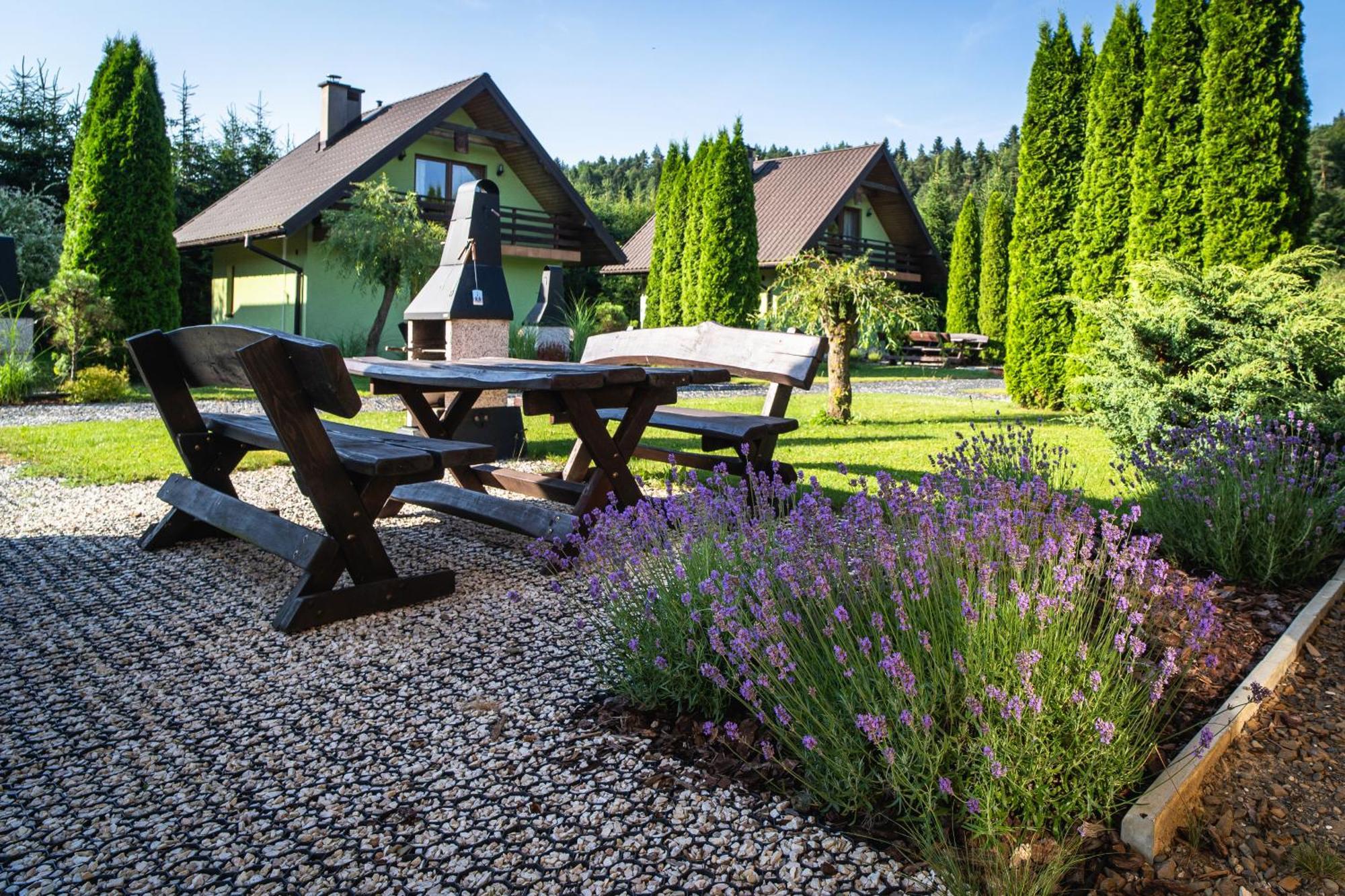 Caloroczne Domki W Bieszczadach "The Willows" Laczki Ngoại thất bức ảnh